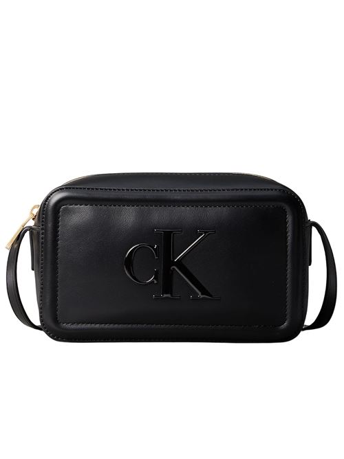 Borsetta nera in poliuretano Calvin Klein | LV04F3220GUB1